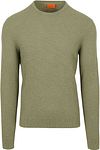 Suitable Pullover Structure Slub Olivgrün kaufen | PU-O-SLUB-25.03 FCD 32039 olive | Suitable