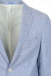 Suitable Blazer Linen Panama Light Blue Product / Detail