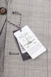 Suitable Sports Jacket Face Print Light brown Product / Detail