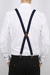 Suitable Suspenders X-Model Navy Model / Achterkant