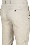 Suitable Chino Linen Blend Checks Beige Product / Detail