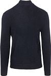 Superdry Henley Essential Half Zip Navy Product / Achterkant