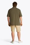 Tommy Hilfiger Big & Tall Polo Shirt Army Model / Achterkant