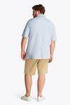 Tommy Hilfiger Big & Tall Polo Shirt Light Blue Product / Achterkant