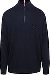 Tommy Hilfiger Big & Tall Half Zip Trui Navy MW0MW34106-DW5 kopen | Suitable