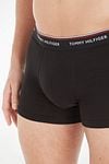 Tommy Hilfiger Boxer 3-Pack Black/White/Grey Model / Detail