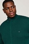 Tommy Hilfiger Big & Tall Cardigan Green Model / Detail