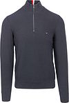 Tommy Hilfiger Half Zip Pullover Structure Navy order online | MW0MW34690-DW5 | Suitable Spain