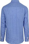 Tommy Hilfiger Hemd Leinen Blau Product / Achterkant