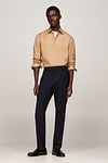 Tommy Hilfiger Hemd Brushed Beige Model / Voorkant