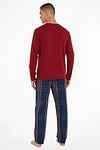 Tommy Hilfiger Pyjama Set Red Model / Achterkant