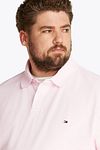 Tommy Hilfiger Big & Tall Polo Shirt Pink Model / Detail