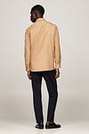 Tommy Hilfiger Shirt Brushed Beige Model / Achterkant