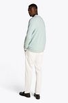 Tommy Hilfiger Structure Pullover Mintgrün Model / Achterkant