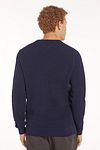 Tommy Hilfiger Sweater Essential Structure Marine Model / Achterkant