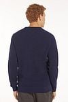 Tommy Hilfiger Sweater Essential Structure Navy Model / Achterkant