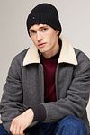 Tommy Hilfiger Knitted Beanie Grey Model / Voorkant