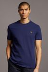 Lyle and Scott Blue T-Shirt Model / Voorkant
