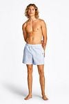 Tommy Hilfiger Zwembroek Streep Lichtblauw Model / Voorkant