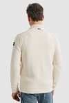 Vanguard Cardigan Button Ecru Model / Achterkant