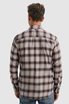 Vanguard Chemise Taupe A Carreaux Model / Achterkant