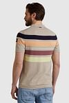Vanguard Polo Knitted Beige Model / Achterkant