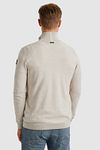Vanguard Pullover Half Zip Melange Ecru Model / Voorkant