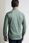 Vanguard Shirt Pique Melange Green Model / Achterkant