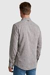 Vanguard Shirt Linen Brown Model / Achterkant
