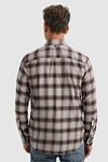 Vanguard Shirt Checks Taupe Model / Achterkant