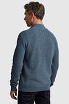 Vanguard Pullover Half Zip Blue Model / Achterkant