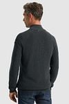 Vanguard Trui Half Zip Antraciet Model / Achterkant