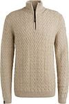 Vanguard Trui Half Zip Wol Beige VKW2509332-7144 kopen | Suitable