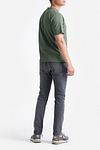 King Essentials The Shawn T-Shirt Vert Olive Model / Achterkant