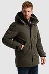 PME Legend Veste Tupular Vert Olive Model / Zijkant