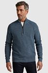 Vanguard Pullover Half Zip Blue Model / Voorkant