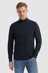 Vanguard Rollneck Pullover Structure Navy Model / Voorkant