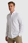 Vanguard Shirt Linen White Model / Voorkant