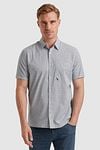 Vanguard Short Sleeve Shirt Print Blue Model / Voorkant