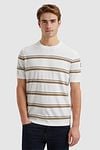 Vanguard Knitted T-Shirt Stripes Model / Voorkant