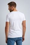 PME Legend Basic T-Shirt 2er Pack O-Ausschnitt Weiß Model / Achterkant