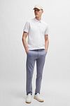 BOSS Passenger Polo Shirt White Model / Voorkant
