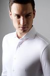Desoto Essential Shirt Hai Jersey White Model / Detail