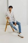 State Of Art Shirt Linen White Model / Sfeerbeeld