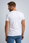 PME Legend Basic T-shirt 2-Pack O-Neck White Model / Achterkant