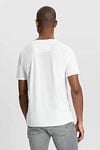 Dstrezzed Mc Queen T-shirt Melange White Model / Achterkant
