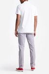 King Essentials The James Poloshirt Wit Model / Achterkant