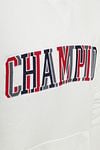 Champion Sweat Hoodie Logo Wit Product / Detail