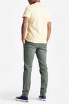 King Essentials The Steve T-Shirt Light Yellow  Model / Achterkant