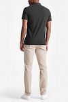 King Essentials The James Poloshirt Zwart Model / Achterkant